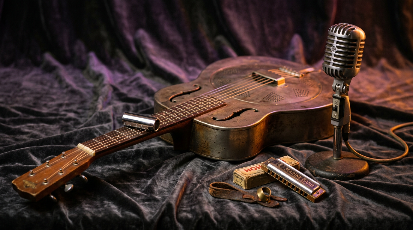 Blues music style and prompt idea starters